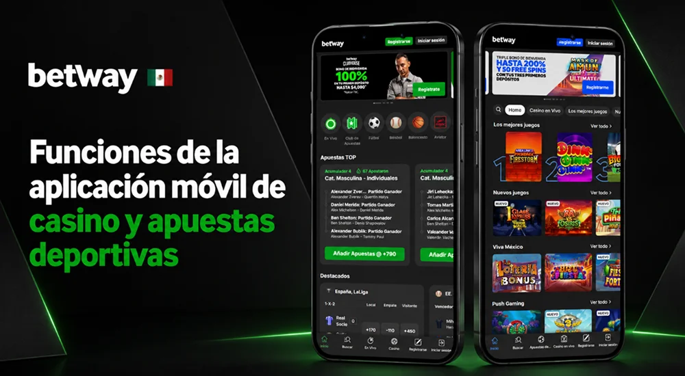 Pantallas móviles de casino y apuestas deportivas