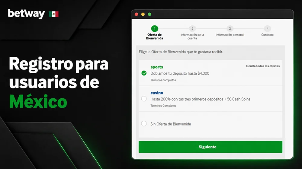 Formulario de registro para nuevos usuarios mexicanos
